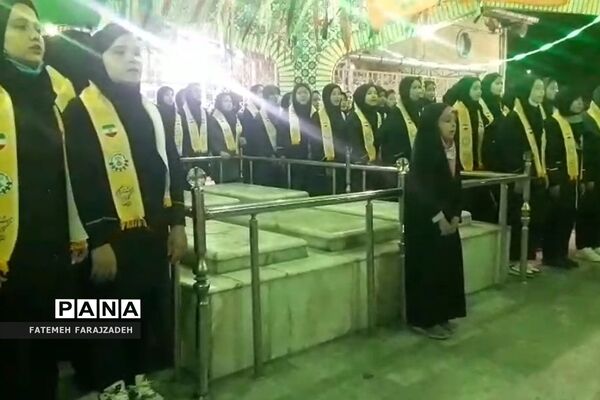 محفل نورانی انس با قرآن در مصلی شهر حسن‌آباد