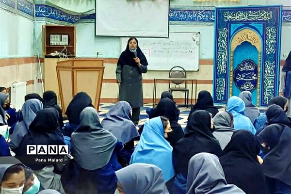 پویش «مقلوبه با طعم مقاومت» در دبیرستان عصمت ملارد