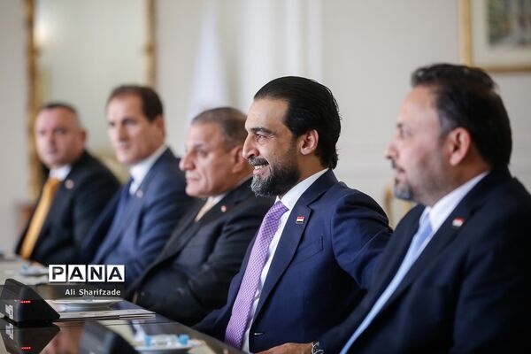 دیدار رئیس مجلس عراق با وزیر امور خارجه