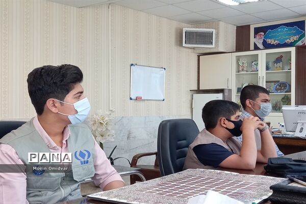 دیدار خبرنگاران منتخب پانا با مدیر آموزش و پرورش شهرستان کاشمر
