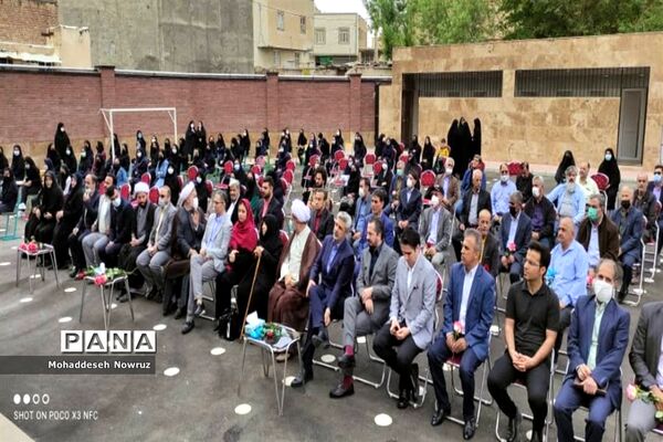 کلنگ‌زنی ساخت مدرسه جدید در نصیرشهر