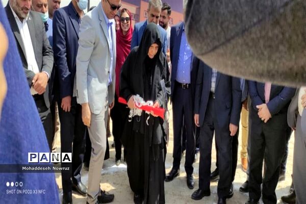 کلنگ‌زنی ساخت مدرسه جدید در نصیرشهر