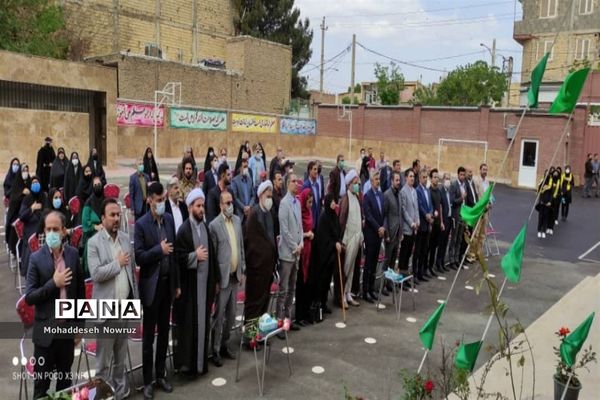 کلنگ‌زنی ساخت مدرسه جدید در نصیرشهر