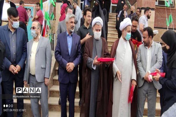 کلنگ‌زنی ساخت مدرسه جدید در نصیرشهر