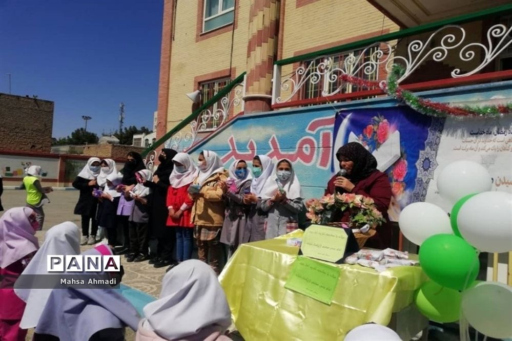 تقدیر از دانش‌آموزان فعال دبستان شهید‌سیفی شهرستان رباط کریم