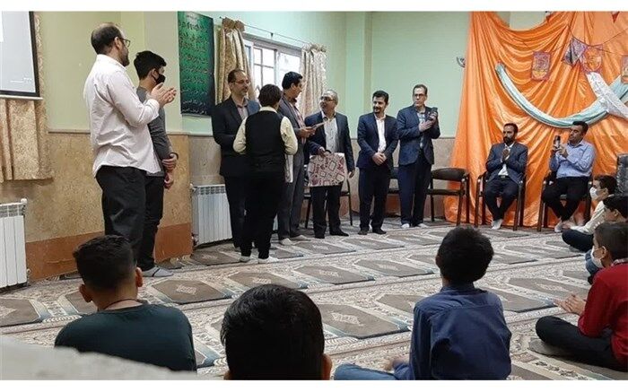 جشن تکلیف دانش‌آموزان دبیرستان گوهرتاج ترابی زاده