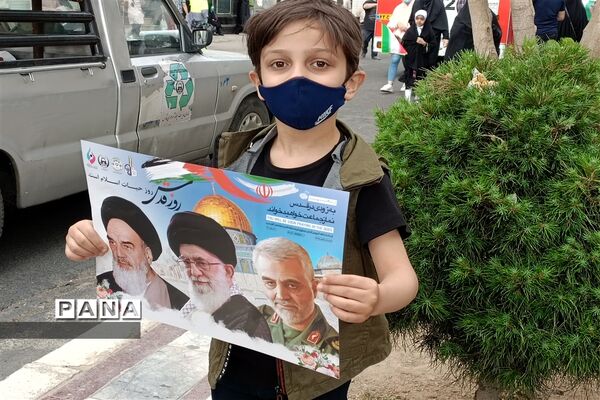 برگزاری راهپیمایی باشکوه روز جهانی قدس در شهرستان قدس
