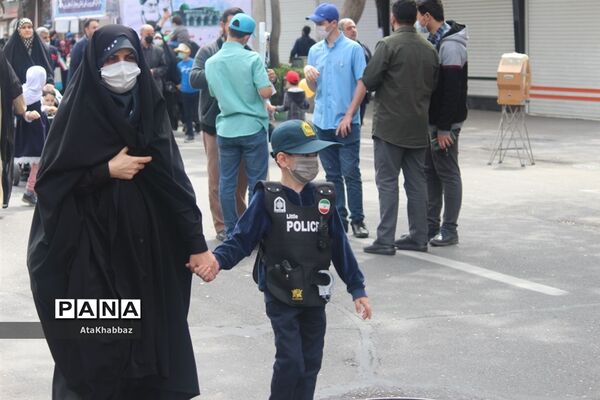 حضور کودکان و نوجوانان در راهپیمایی روز قدس