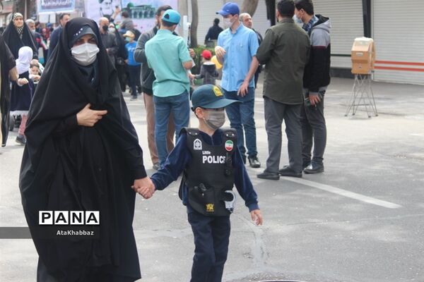 حضور کودکان و نوجوانان در راهپیمایی روز قدس