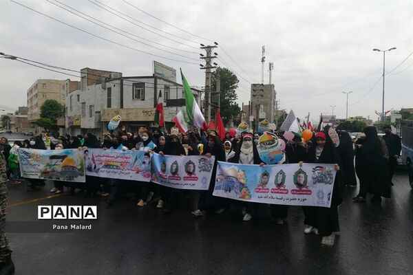 راهپیمایی روز قدس در شهرستان ملارد و صفادشت