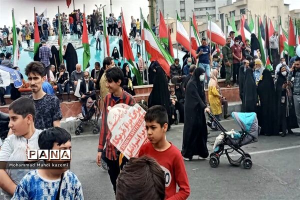 راهپیمایی روز قدس در تهران