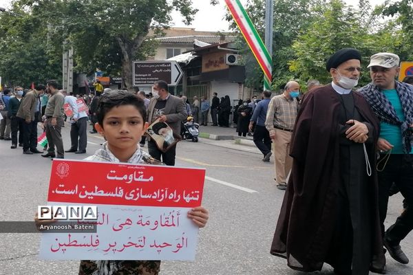 روز قدس در استان گلستان