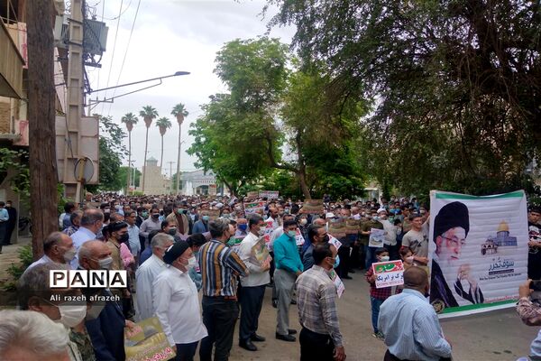 حماسه باشکوه مردم اندیمشک در راهپیمایی روزقدس