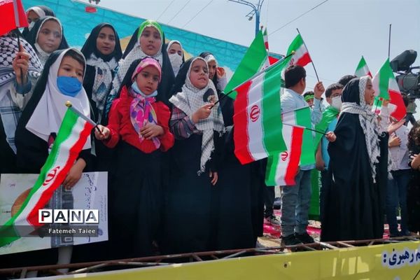 راهپیمایی روز قدس در اهواز