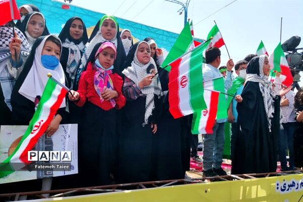 راهپیمایی روز قدس در اهواز