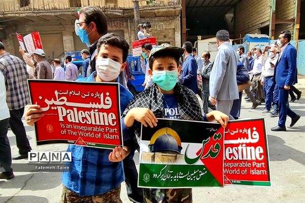 راهپیمایی روز قدس در اهواز