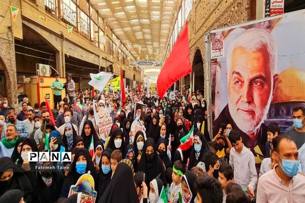 راهپیمایی روز قدس در اهواز