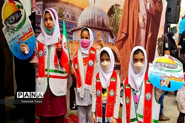 راهپیمایی روز قدس در اهواز