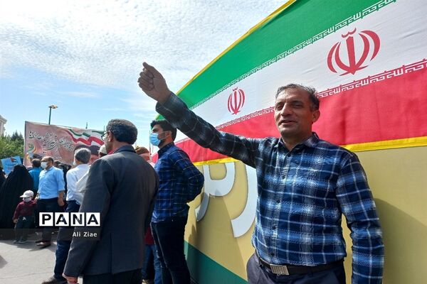 راهپیمایی روز قدس در مشهد مقدس - 2