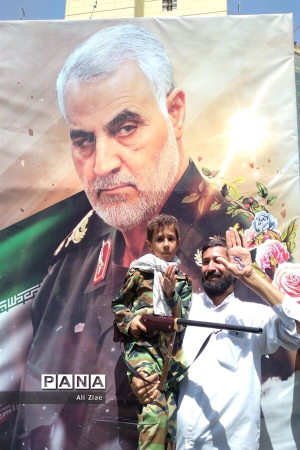 راهپیمایی روز قدس در مشهد مقدس - 2