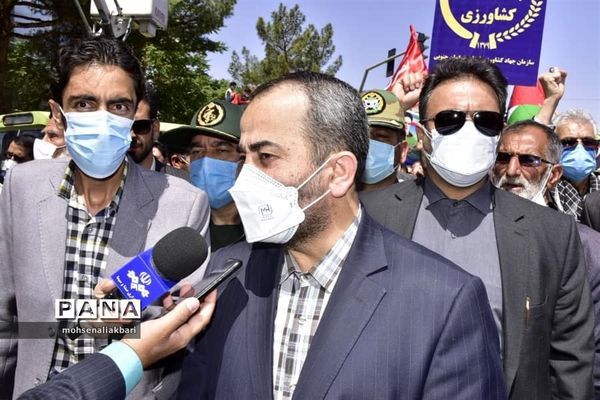 حضور پرشور مردم شهرستان بیرجند در راهپیمایی روز قدس