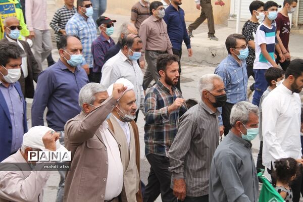 برگزاری راهپیمایی روز جهانی قدس در بهبهان