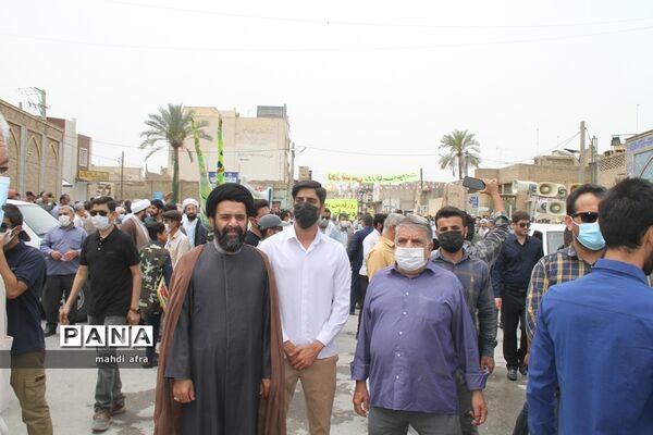 برگزاری راهپیمایی روز جهانی قدس در بهبهان