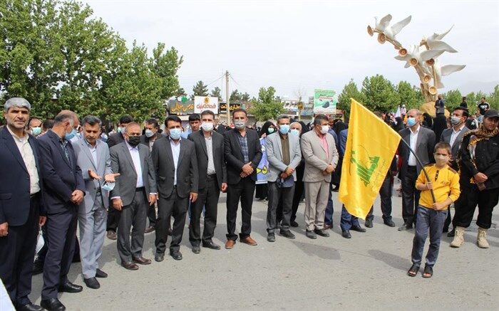 امت اسلامی در راهپیمایی روز جهانی  قدس از حق و حقیقت دفاع کردند