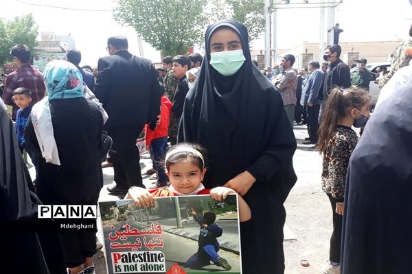 راهپیمایی روز جهانی قدس در نائین
