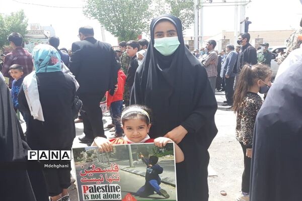 راهپیمایی روز جهانی قدس در نائین