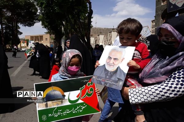 راهپیمایی روز جهانی قدس در نائین