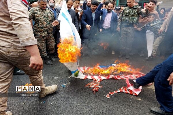 بهارستانی‌ها در راه حمایت از مردم فلسطین
