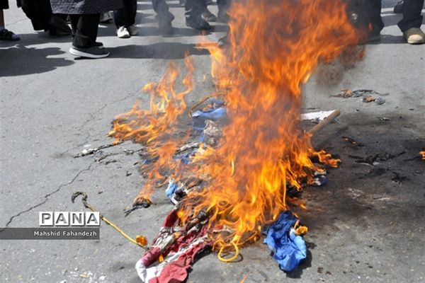 حضور پرشور مردم شیراز در راهپیمایی  روز قدس