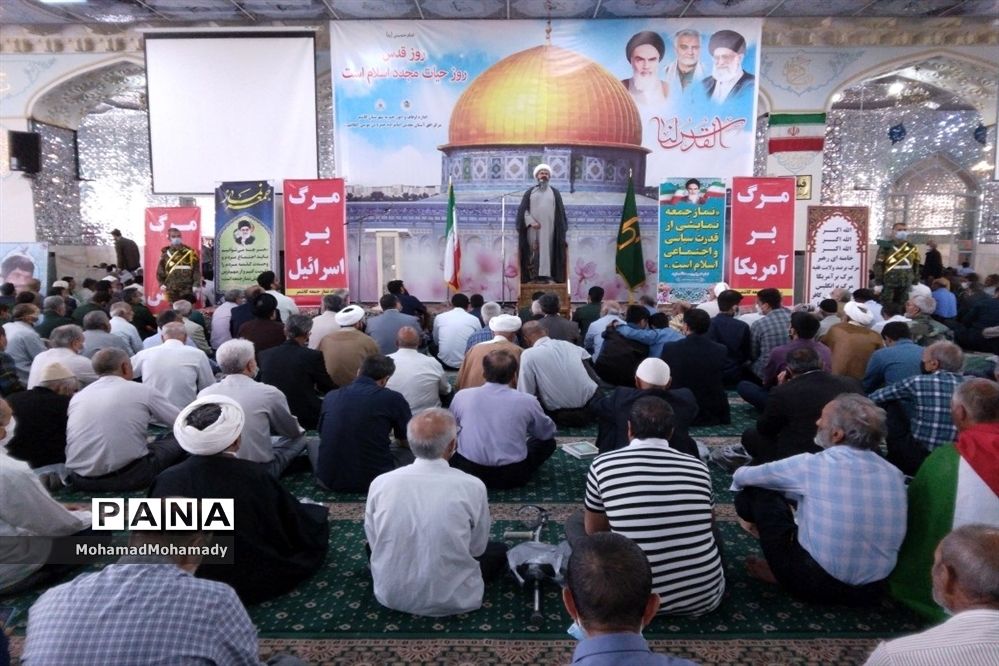 نماز جمعه روز قدس در کاشمر