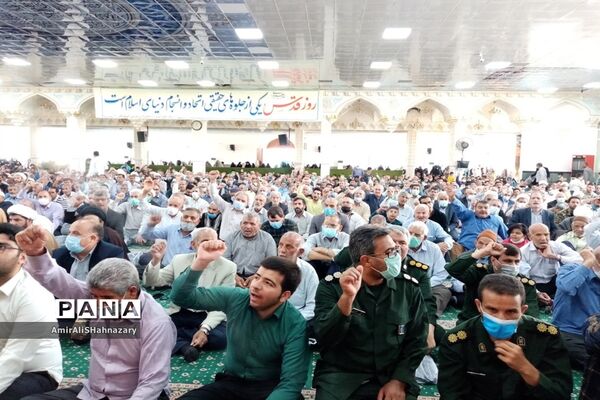 نماز جمعه روز قدس در کاشمر