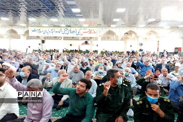 نماز جمعه روز قدس در کاشمر