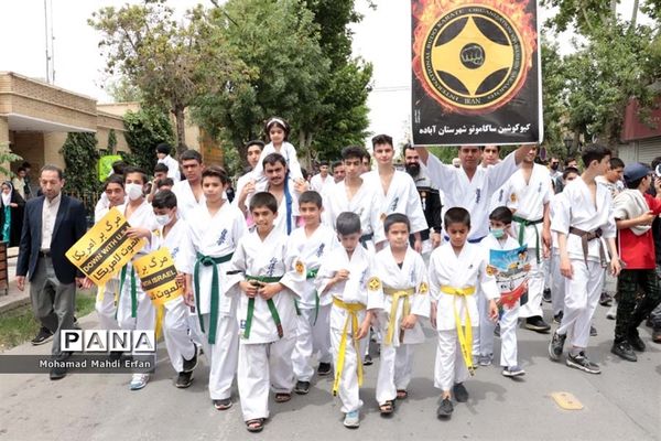 حماسه حضور مردم آباده در حمایت از مردم مظلوم فلسطین