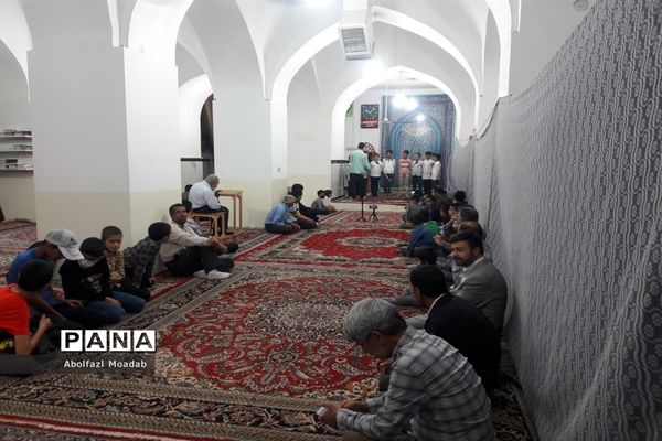 تجلیل از قاریان دانش‌آموز، خلیل آبادی