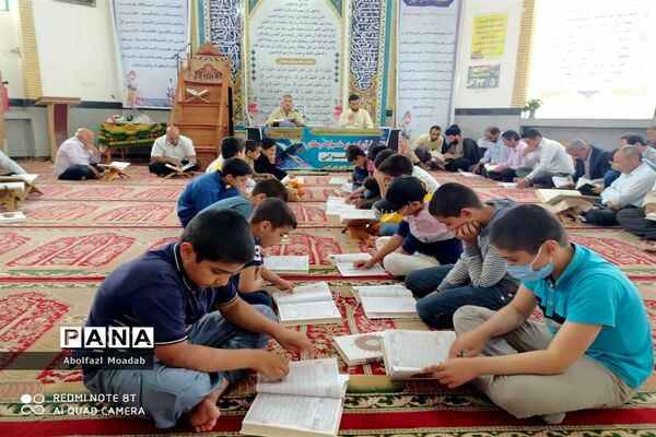 مراسم اختتامیه محفل جز خوانی قرآن کریم در کندر