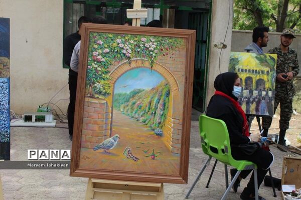 نمایشگاه و کارگاه نقاشی اسوه مقاومت (قدس)