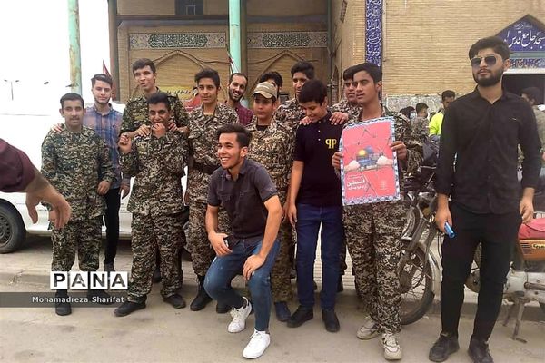 برگزاری باشکوه راهپیمایی  روز قدس در شهرستان امیدیه