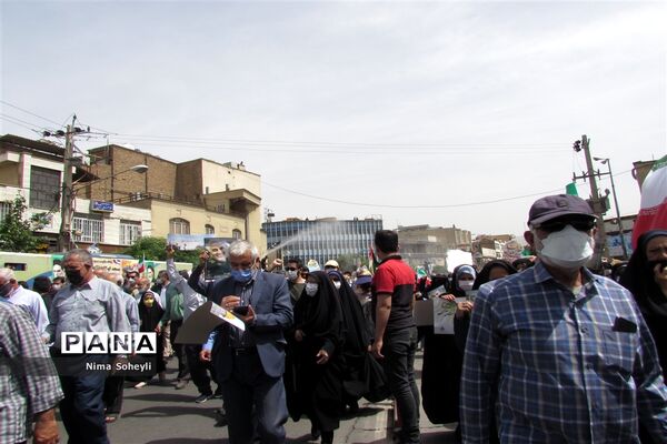 راهپیمایی روز قدس در شیراز