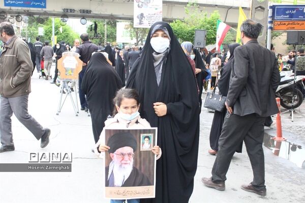 راهپیمایی روز قدس در همدان