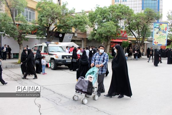 راهپیمایی روز قدس در همدان