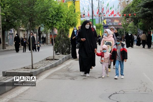 راهپیمایی روز قدس در همدان