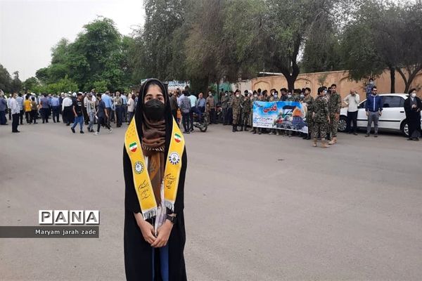 برگزاری راهپیمایی روز قدس در دزفول