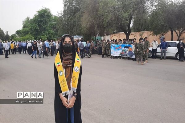 برگزاری راهپیمایی روز قدس در دزفول