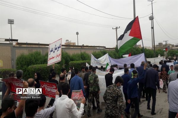راهپیمایی روز قدس در مسجدسلیمان