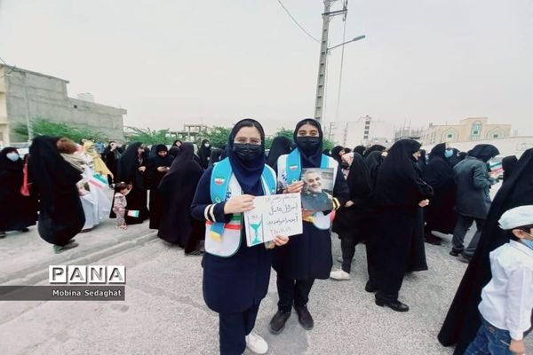 راهپیمایی روز جهانی قدس در عسلویه