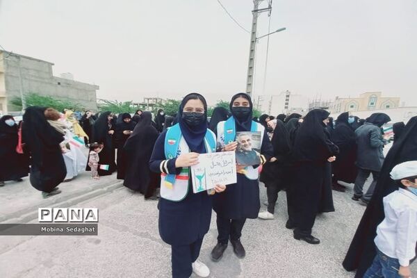 راهپیمایی روز جهانی قدس در عسلویه